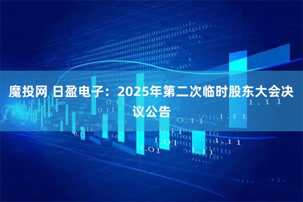 魔投网 日盈电子：2025年第二次临时股东大会决议公告